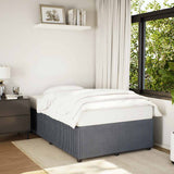 Bed Frame without Mattress Dark Grey 120x200 cm Velvet 3285001