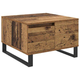 Coffee Table Old Wood 55 x 55 x 36.5 cm Engineered Wood 881663