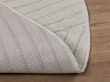 Area Rugs Round PALMERAS Green 160 CM Polyester 42022607