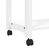 Kitchen Trolley MONZA 84x40x88.5 cm Solid Wood Pine 376105