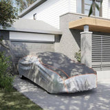 Car Cover for Sedan Hail Protection Full XXL Grey and Silver 4008947