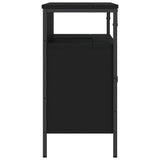 Bathroom Sink Cabinet Black 80x30x60 cm Engineered Wood 842441