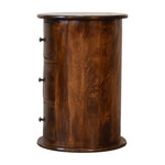 3 Drawer Chestnut Drum IN1823