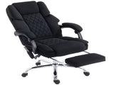 Office Chair with 6-point Vibration Massage and Heat, Fabric Desk Chair with Footrest, High Back, T3398P552511