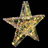 3D Star with 50 LEDs Warm white 55 x 52.5 x 9 cm PET 42019102