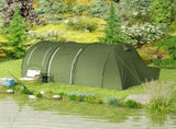 5-6 Man Camping Tent with 2 Room, Floor and Carry Bag - Green T3398P348998