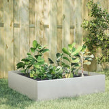 Garden Raised Bed 100x100x41 cm Stainless Steel 851035