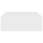 Coffee Table White 100x100x35 cm Engineered Wood 808567