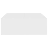 Coffee Table White 100x100x35 cm Engineered Wood 808567