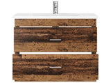 Bathroom Furniture Set Old Wood 81 x 40 x 84.5 cm 3404380