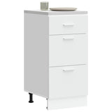Bottom Cabinet Lyon White 40x46x81.5 cm Engineered Wood 854211