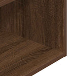 ZNTS Bedside Cabinets with Drawer 2 pcs Brown Oak 35x34x66.5 cm 858726