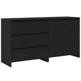 Sideboard 2 pcs Black 70 x 41 x 75 cm Engineered Wood 3332523