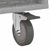Bedside Table 2 pcs Grey Sonoma 40.5 x 40 x 48 cm 891067