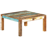 Coffee Table 80x80x40 cm Solid Reclaimed Wood 338030