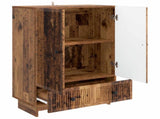 Sideboard Old Wood 66 x 34.5 x 95 cm Engineered Wood 893983