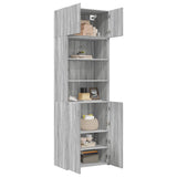 Storage Cabinet Grey Sonoma 70x42.5x225 cm Engineered Wood 3281320