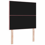 Headboard Height Adjustable with Headboard Pink 100 cm Velvet 3337911