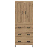 Highboard 2 pcs Artisan Oak 69.5 x 34 x 180 cm Engineered Wood 3415887