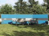 Camping Windbreak Blue 490x123 cm Waterproof 4009655
