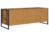 TV Cabinet Smoke Oak 100 x 36 x 49.5 cm Engineered Wood 886620