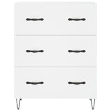 Highboard White 69.5x34x180 cm Engineered Wood 3198081