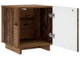 Bedside Cabinet 2 pcs Old Wood 33.5 x 34.5 x 50 cm 8011420