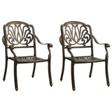 Bistro Set Bronze Cast aluminium Medium Durable Bistro Set 3070577