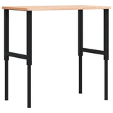 Workbench 100x60x cm Solid Wood Beech Rectangular 3309682