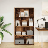 Bookcase Old Wood 80x30x152 cm Engineered Wood 857947