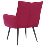 Armchair Wine Red Velvet 42047728