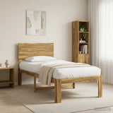 Single Bed Frame with Headboard ROSTOCK White 75 x 190 cm 903313