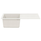 Sink White 780 x 500 mm 80% Quartz and 20% Resin 42028395