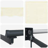 Manual Retractable Awning with LEDs 4.5 x 3 m 3419475