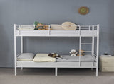 Twin Over Twin Bunk Bed for Kids Teens Adults, Heavy Duty Metal Bunk Bed with 06974123