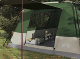 Party Tent Green 10-Person 185T Polyester with PU Coating 42017448
