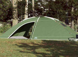 Camping Tent 8-Person Green Waterproof 94716