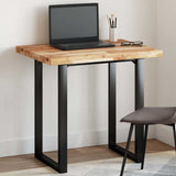 Table Top Rectangular 80x60x4 cm Solid Wood Acacia 4008858
