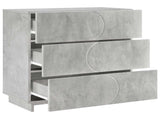 Sideboard Concrete Grey 70 x 38 x 75 cm Engineered Wood 8011525