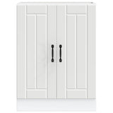 Sink Base Cabinet Lucca White Engineered Wood 853677
