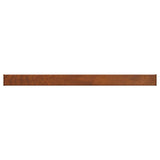 Window Sill Brown wood 140 x 15 x 4.5 cm PVC 42046895