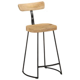 Bar Stools 2 pcs 49x43x88 cm Solid Wood Mango 4013522