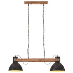 ZNTS Industrial Hanging Lamp 25 W Black 109 cm E27 320527