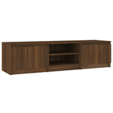 ZNTS TV Cabinet Brown Oak 140x40x35.5 cm Engineered Wood 815359