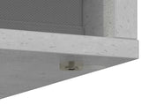 Sideboard with Drawer Concrete Grey 35 x 32 x 99.5 cm 8000567