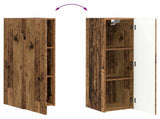 TV Wall Cabinet Set 4 pcs 29.5 x 31 x 100 cm Old Wood 3408932