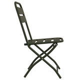 Garden Folding Chair Folding 2 pcs Green 42 x 52 x82cm 42002937