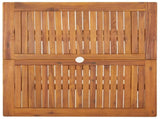 5 Piece Garden Dining Set Solid Wood Acacia 3152900