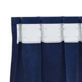 Blackout Curtains 2 pcs Dark Blue 140 x 245 cm Velvet 4107201