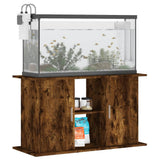 Aquarium Stand Smoked Oak 101x41x58 cm Engineered Wood 833612